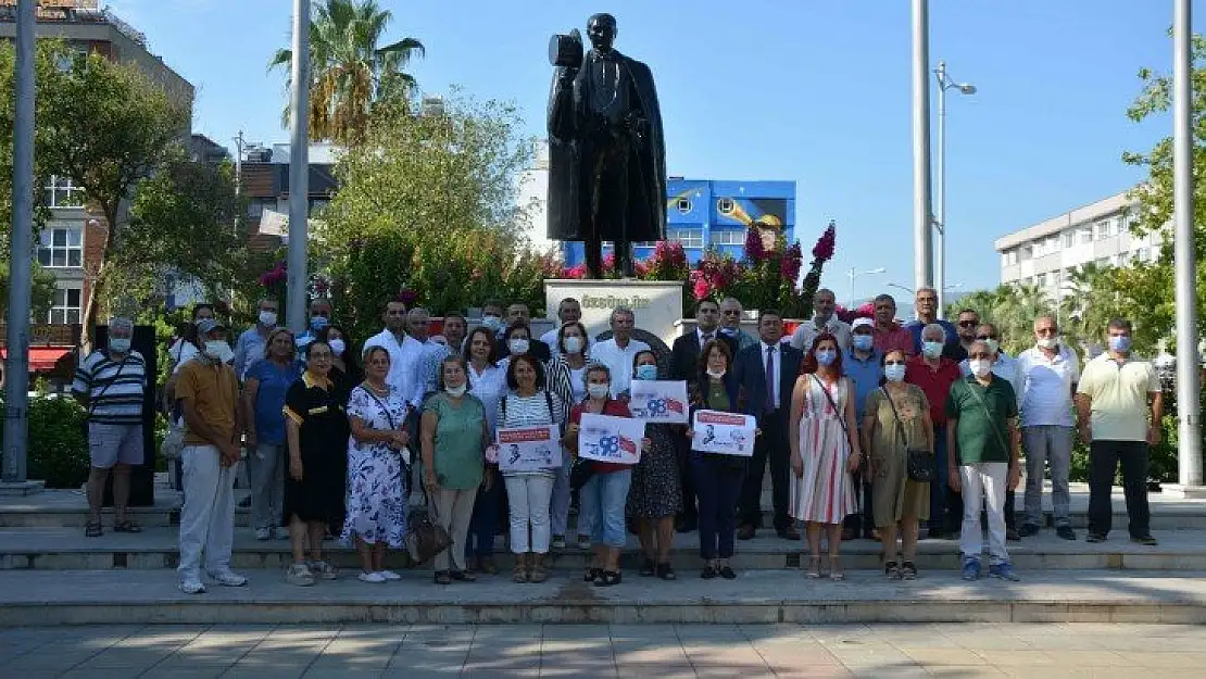 Ortaca'da CHP'nin 98. kuruluş yıl dönümü kutlandı