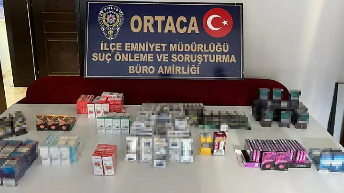 Ortaca'da Kaçak Sigara Operasyonu