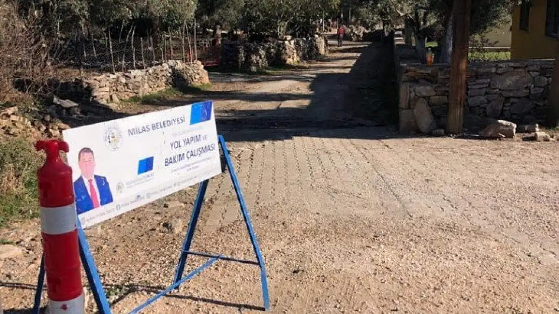 Parke kaplama çalışmaları devam ediyor