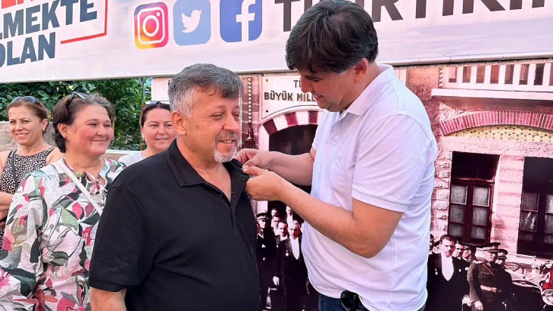 Rozet takma töreni yapıldı