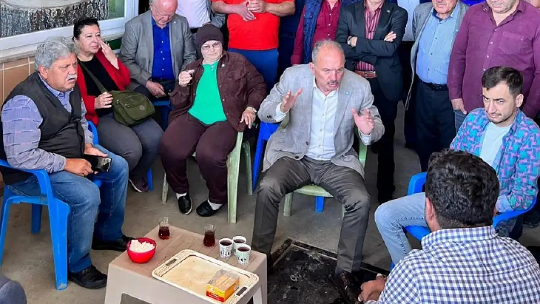 Saatcı, 'tek bir ürünün zayi olmadan üreticiye kazanç olarak dönmesi adına çalışacağız'