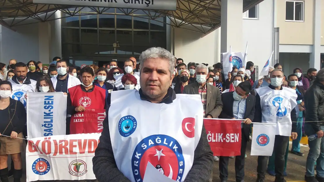 Sağlıkçılar İş Bıraktı