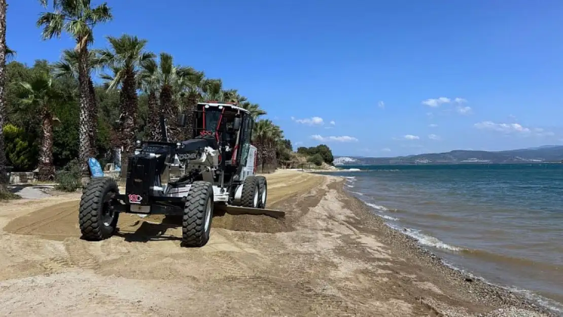 Sahiller yaz sezonuna hazırlanıyor