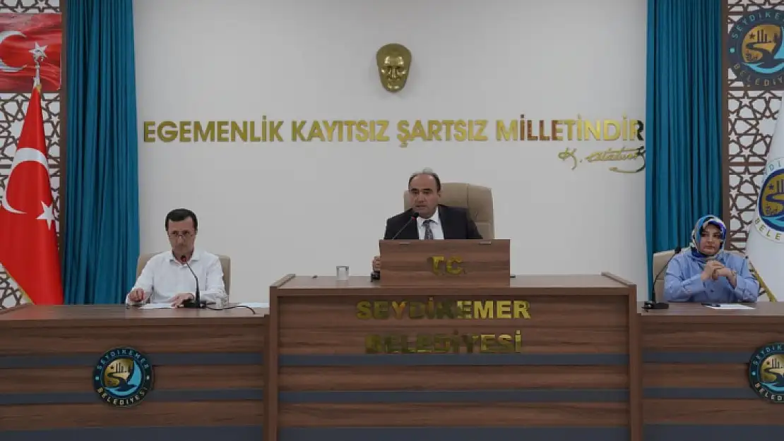Seydikemer Belediyesi Haziran Ayı Meclis Toplantısı Yapıldı