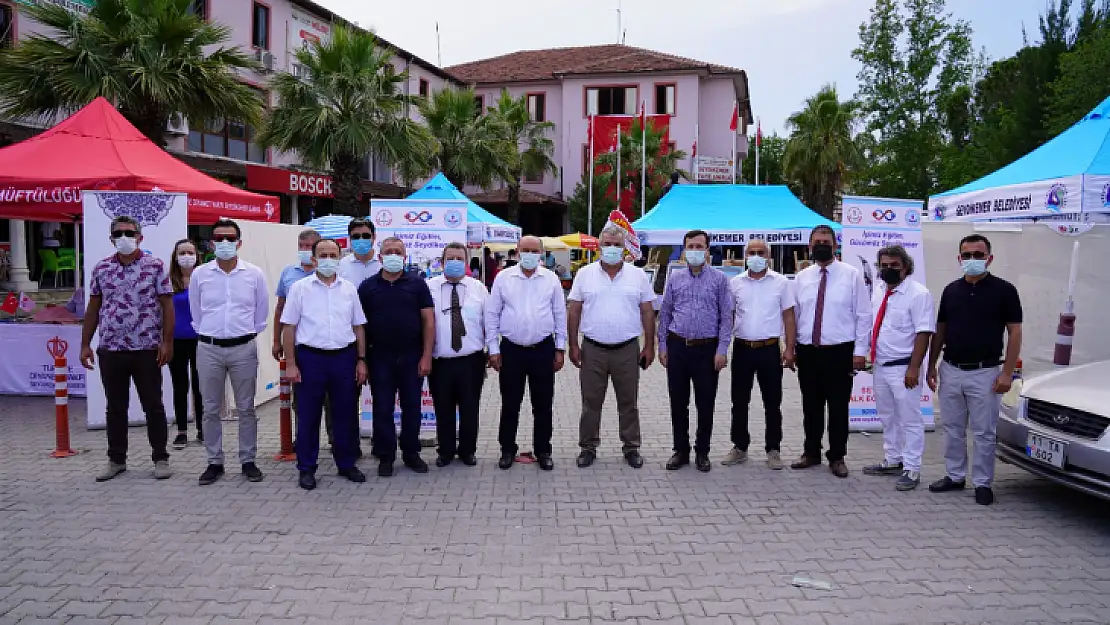 Seydikemer'de 'Hayat Boyu Öğrenme' Sergisi Açıldı