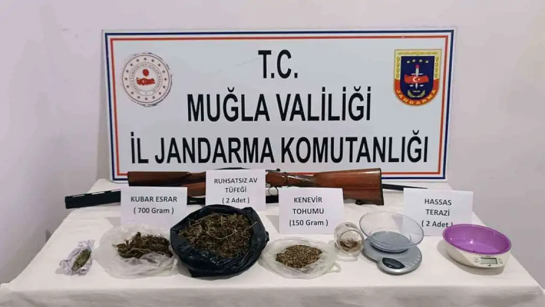 SEYDİKEMER'DE JANDARMA EKİPLERİ UYUŞTURUCUYA GEÇİT VERMİYOR