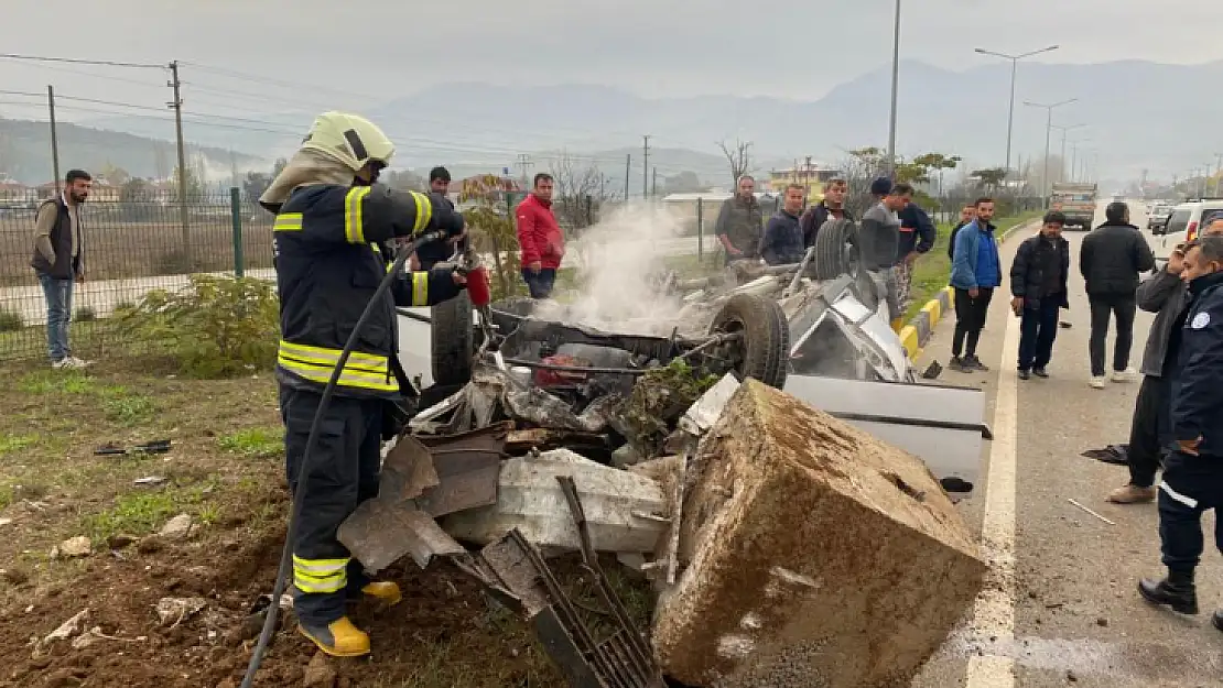 SEYDİKEMER'DE KAZA: 1 ÖLÜ