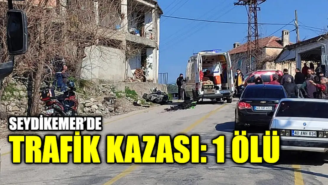 Seydikemer'de Trafik Kazası: 1 Ölü