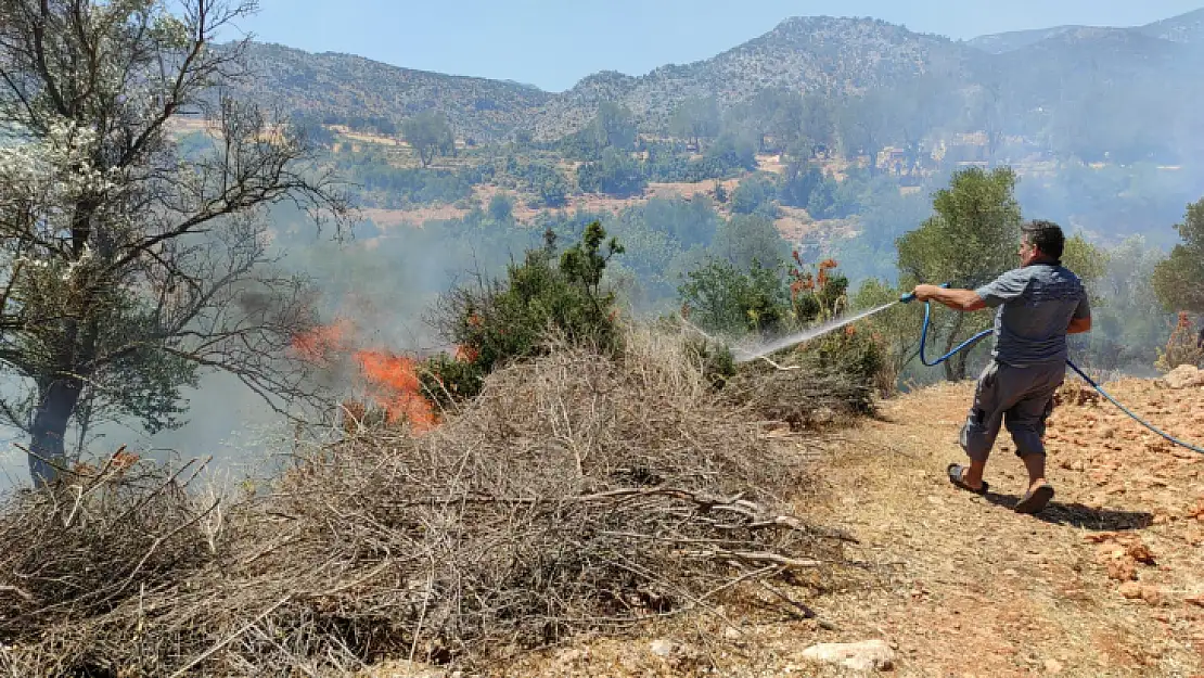 Seydikemer'deki yangınlar kontrol altına alındı