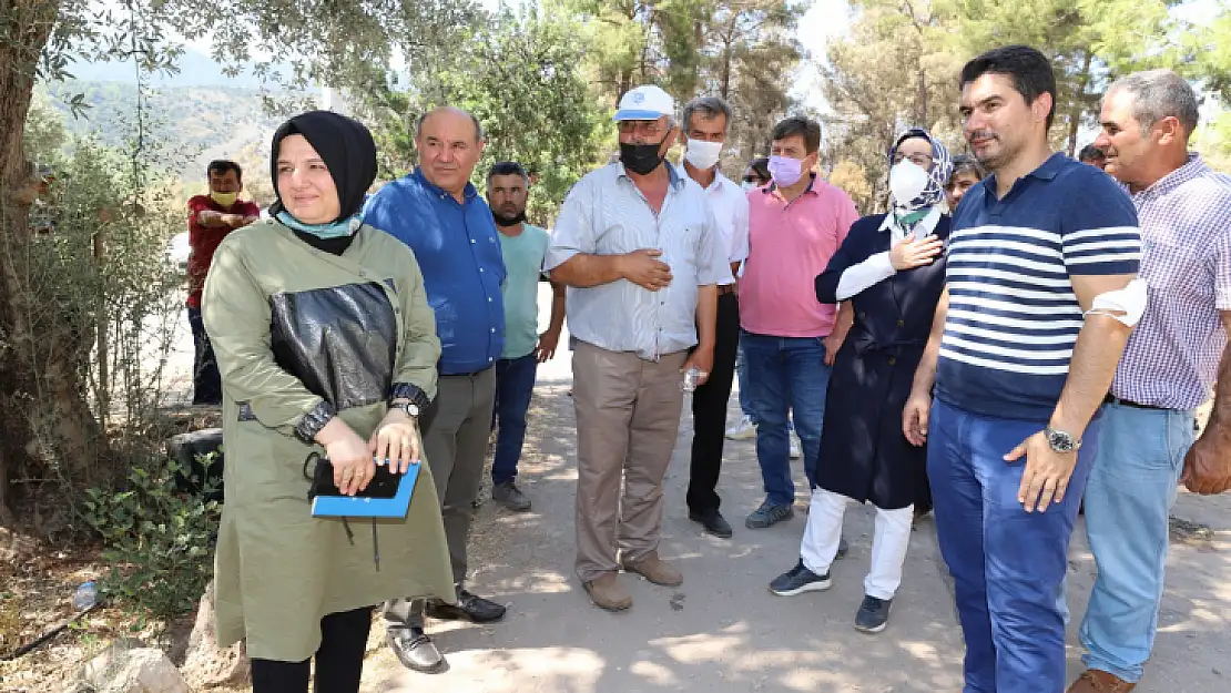 Seydikemer'e geçmiş olsun ziyaretleri devam ediyor