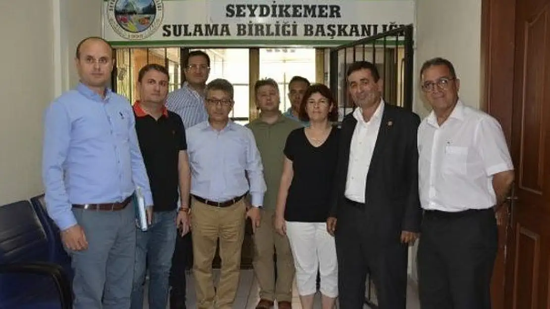 SEYDİKEMER SULAMA BİRLİĞİNDE DEVİR TESLİM YAPILDI