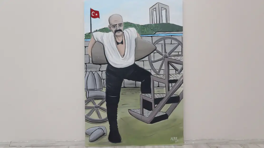 Seyit Onbaşı resmedildi