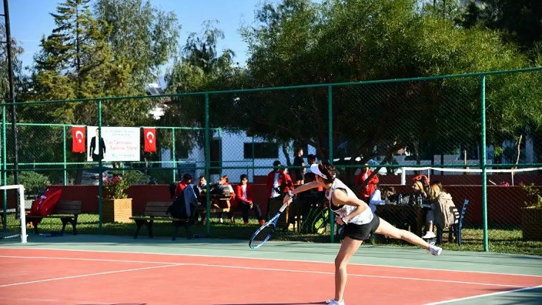 Tenis Turnuvası Fethiye'de yapılıyor