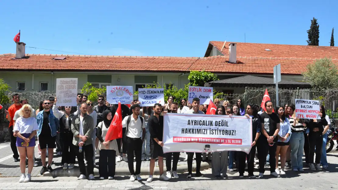 TGB, MYO öğrencilerini yalnız bırakmadı: otobüsler MYO öğrencilerine de 1 tl olsun!