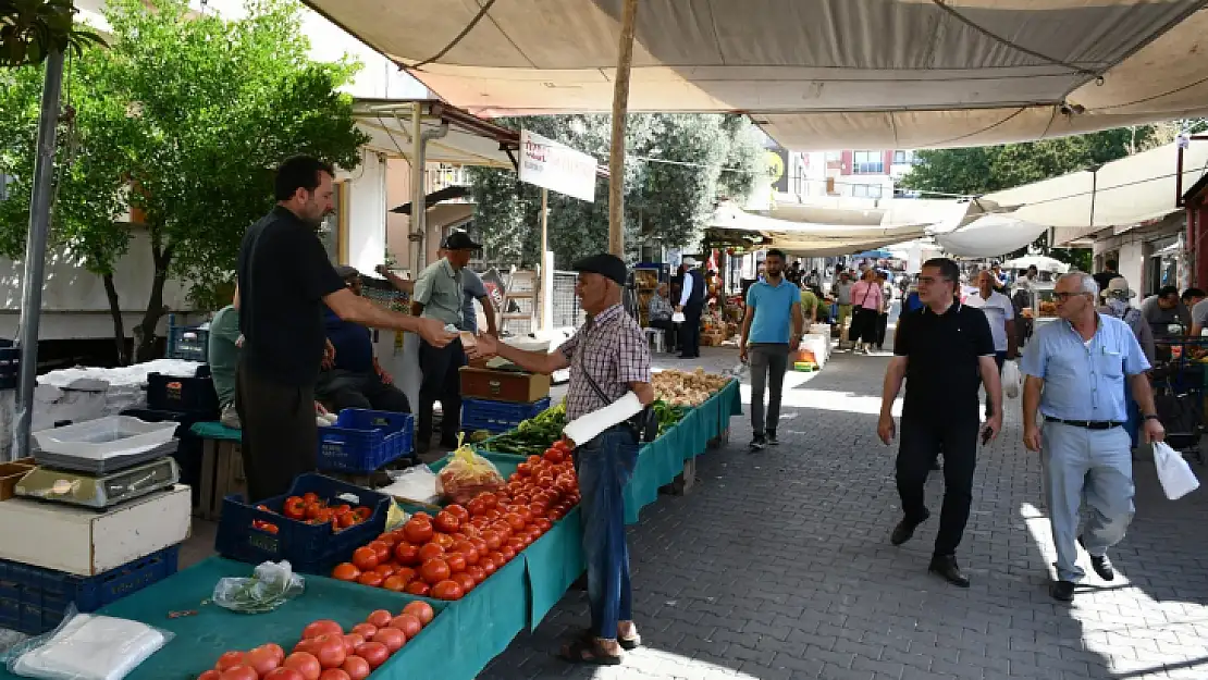 Toksöz'den Pazar Ziyareti