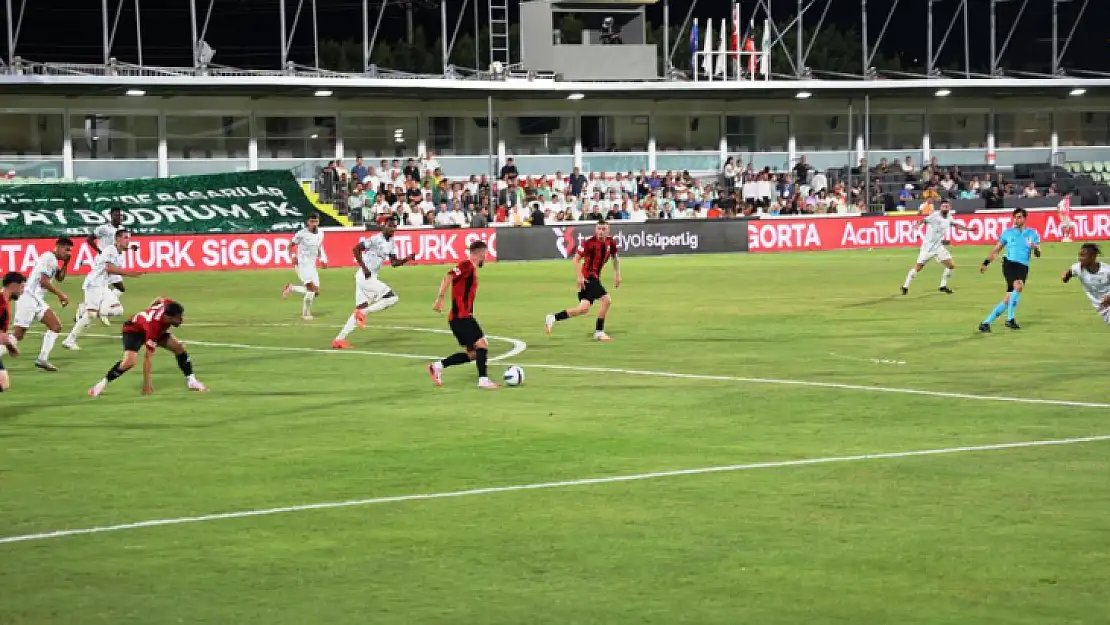 Trendyol Süper Lig: Bodrum FK: 0 - Gaziantep FK: 1