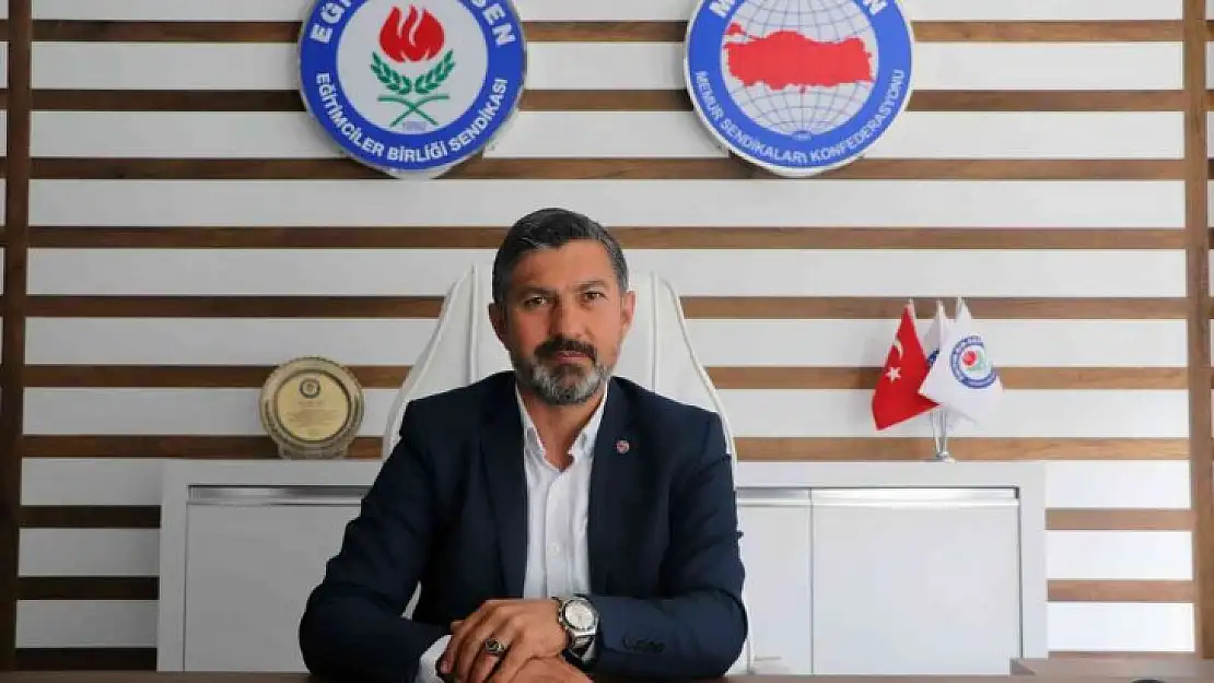 Uçak: 'Gelecek için eğitim, eğitim için öğretmen vazgeçilmezdir'