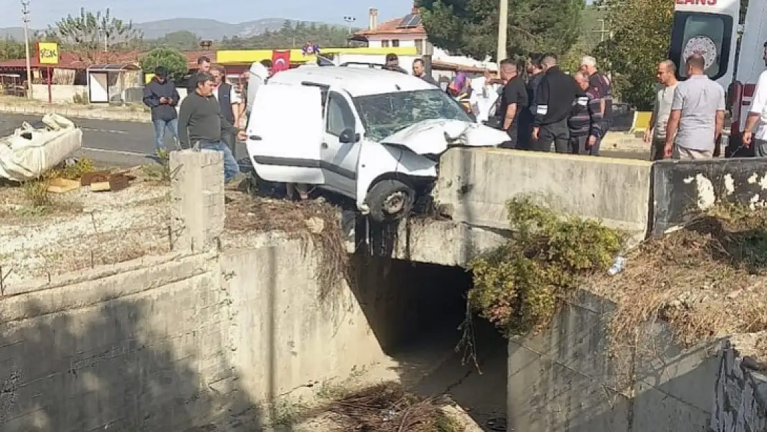 Ula'da yine kaza 1 yaralı