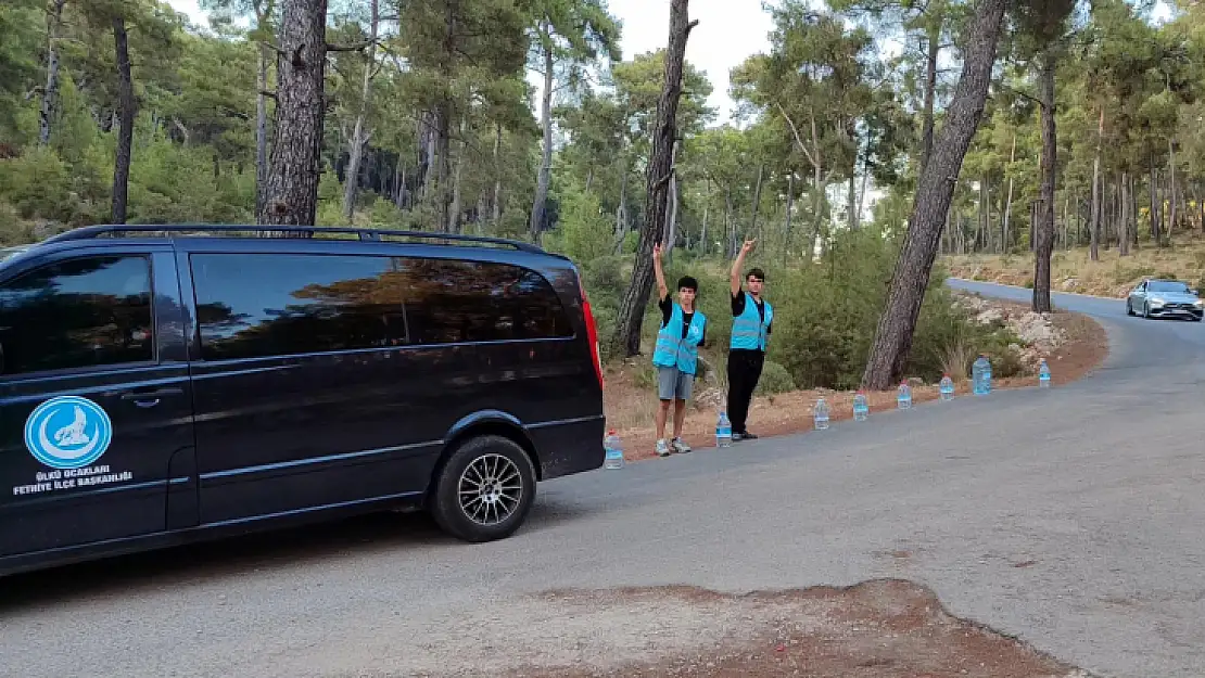 Ülkü Ocakları'ndan Fethiye'de Yeşili Koruma Projesi, En Fazla Su Bırakana Ödül