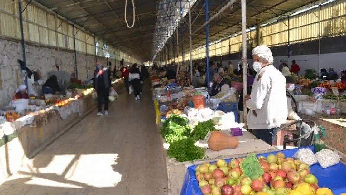 Üretici pazarının eski yoğunluğu yok