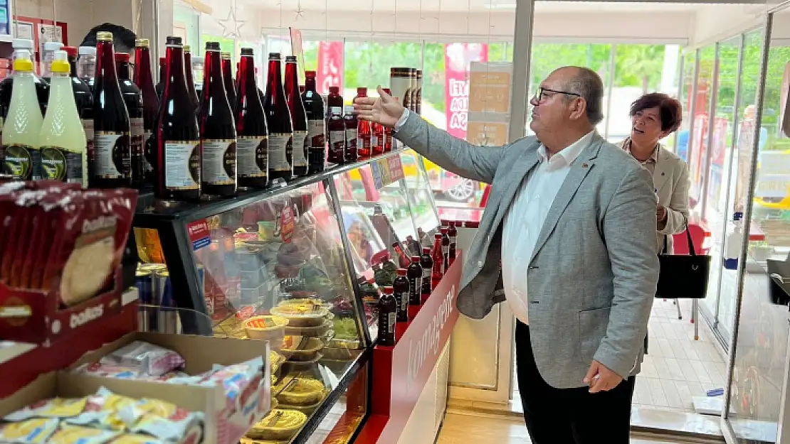 Vekil Adayı Demir, Çiftlik Esnafını Ziyaret Etti