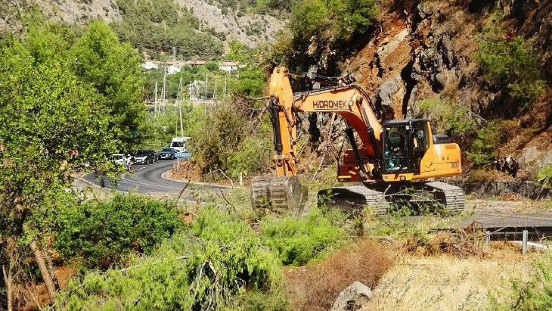 Yangına riskli bölgelerde temizlik