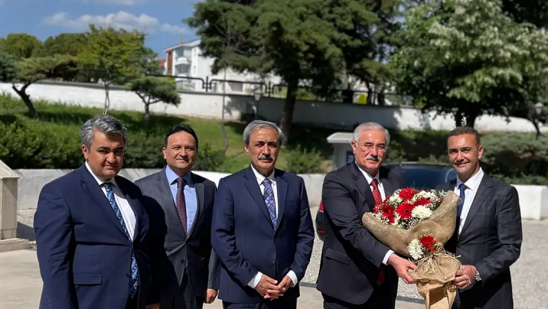 Yargıtay 1. Başkanı Mehmet Akarca Ve Yargıtay Cumhuriyet Başsavcısı Bekir Şahin, Vali Orhan Tavlı'yı Ziyaret Etti