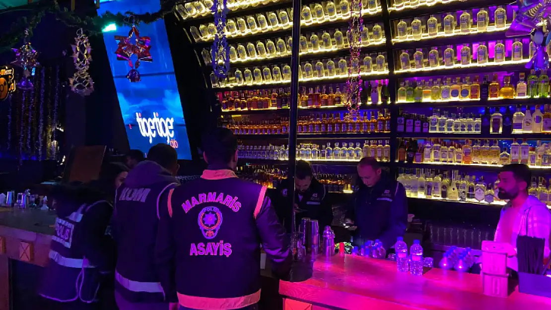 Yeni yıl öncesi eğlence mekanlarında alkol denetimi