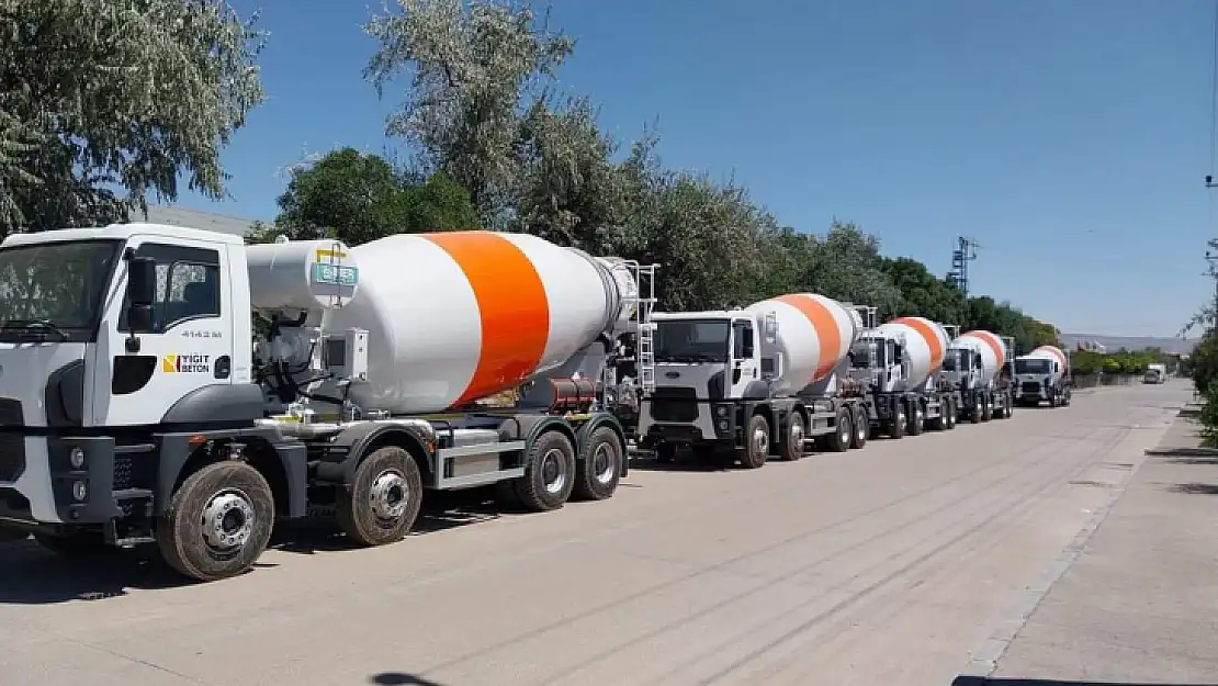 YİĞİT BETON YENİ ARAÇLAR İLE HİZMETTE