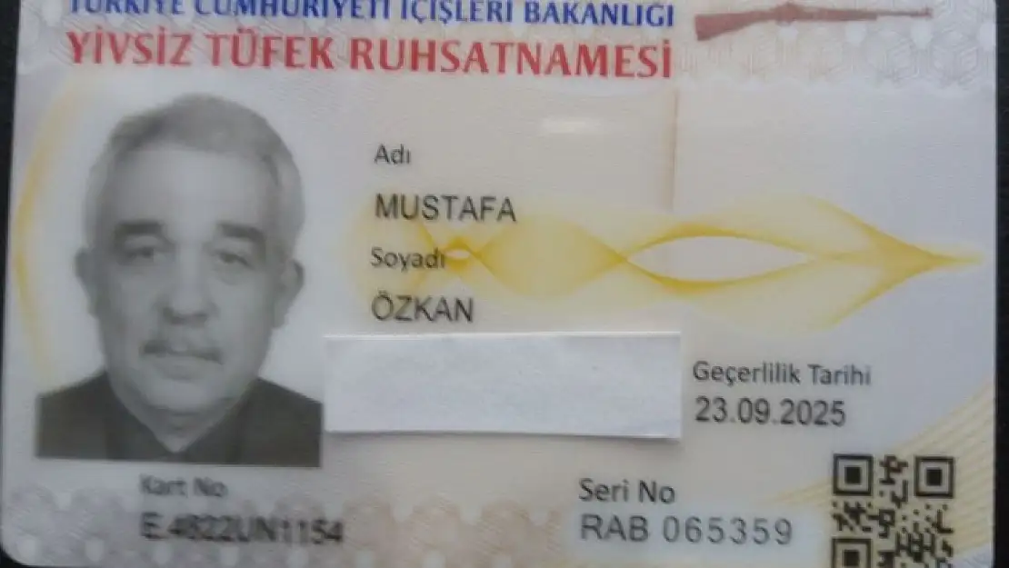 Yivsiz tüfek ruhsatnameleri değişiyor