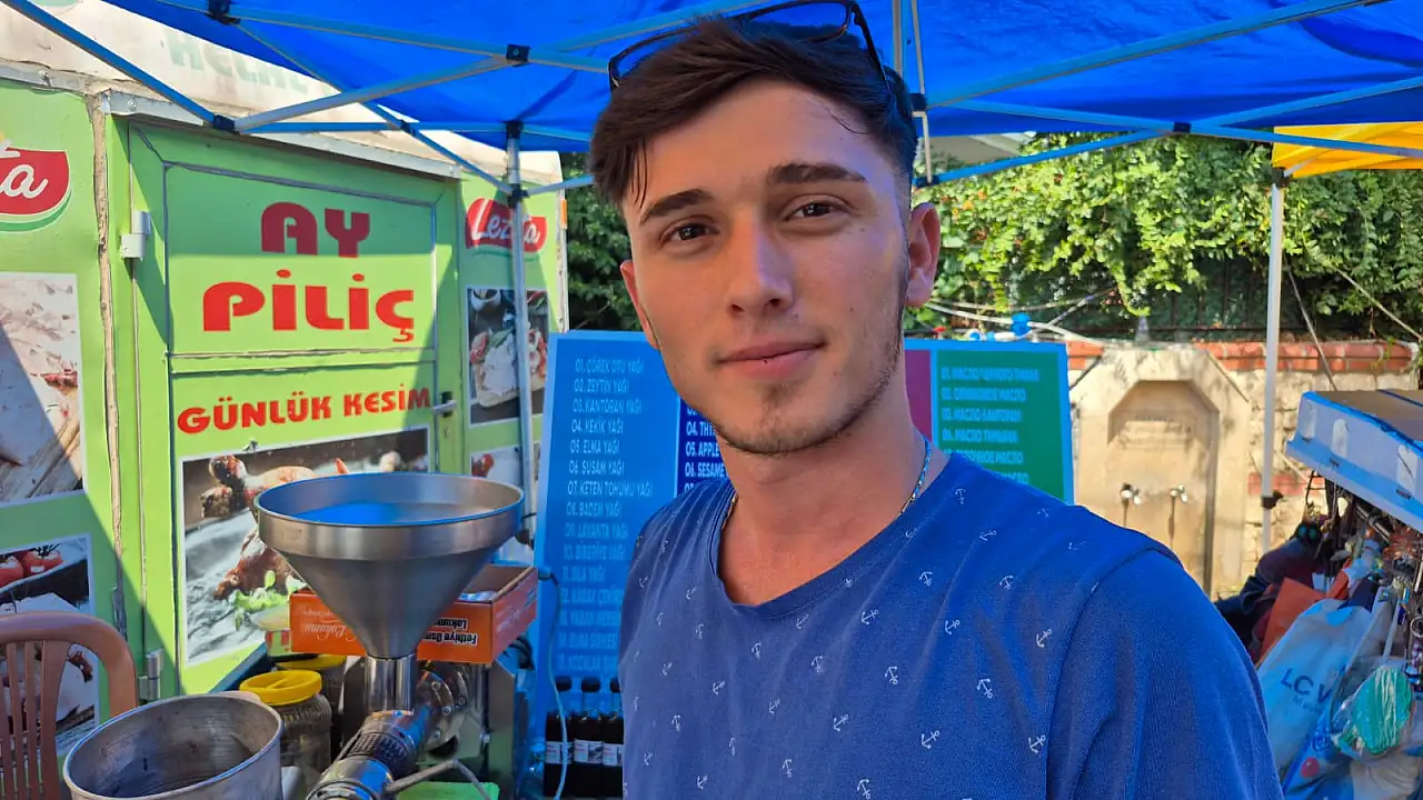 Fethiye Pazar Pazarı'nda Çörek Otu Yağına Yoğun Talep