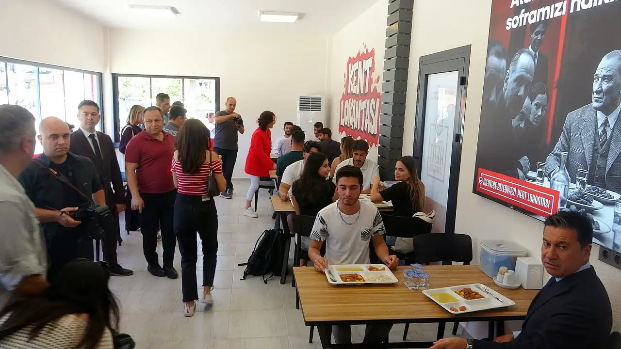 Menteşe Belediyesi Kent Lokantası Kötekli'de hizmete açıldı