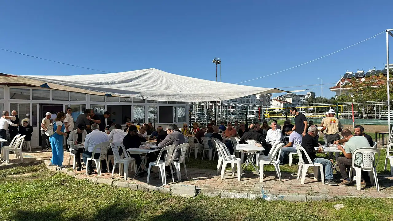 Çalış-Der'den sezon sonu yemeği düzenlendi