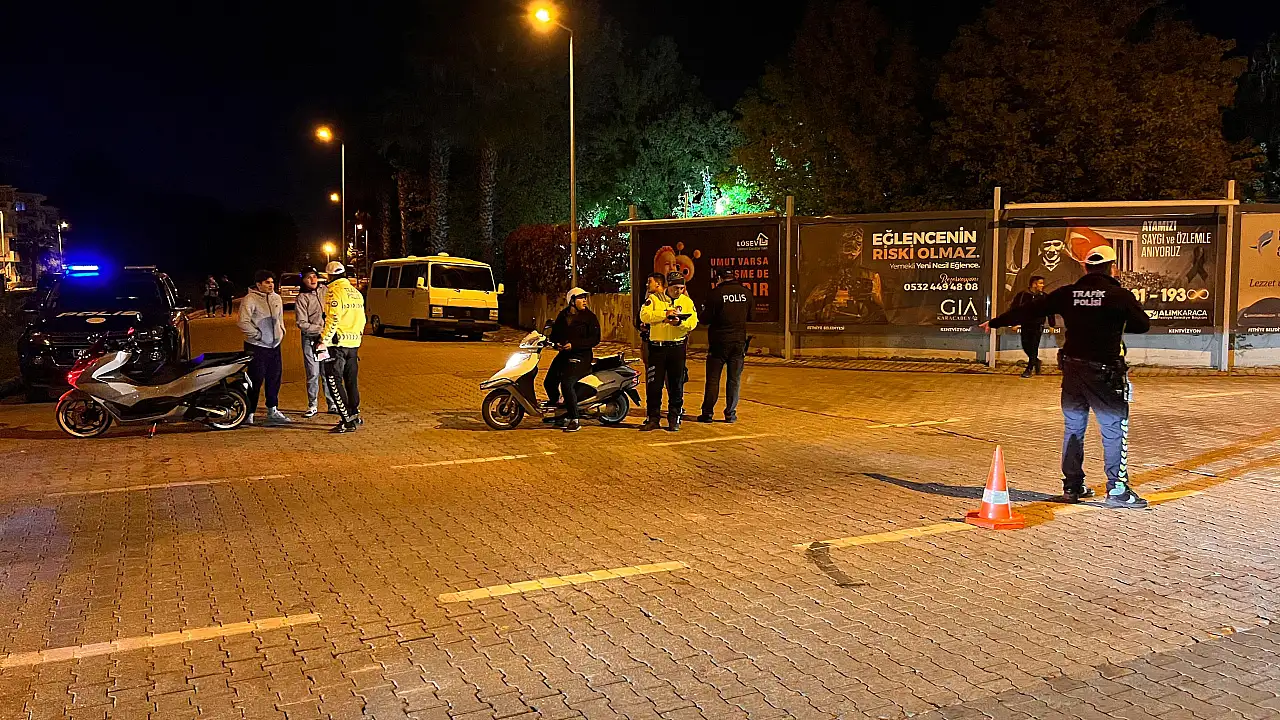 Fethiye'de 'Huzur Türkiye' Uygulaması: Dört bölgede eş zamanlı denetim