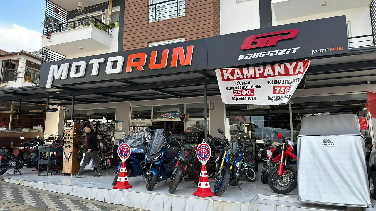 Motorun Mağazaları motosiklet tutkunlarına GP Kompozit Bayiliği ile hizmet veriyor