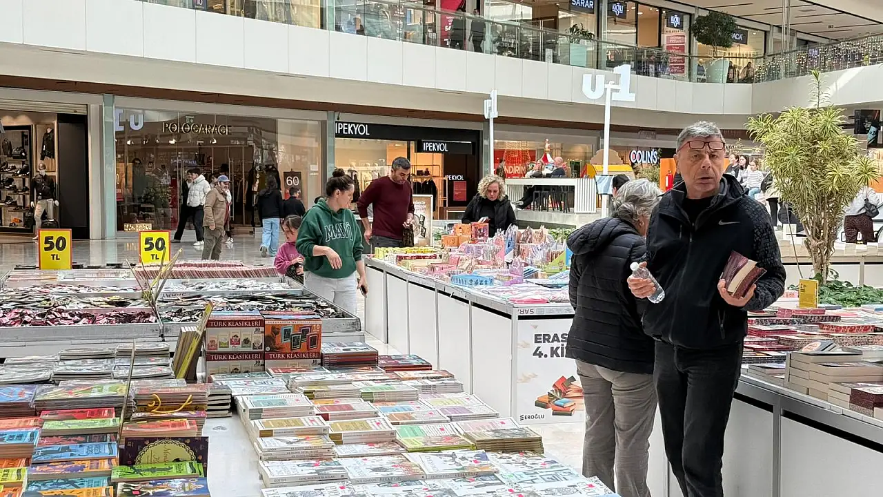 Fethiye AVM'de 4. Kitap Fuarı okurlarla buluştu
