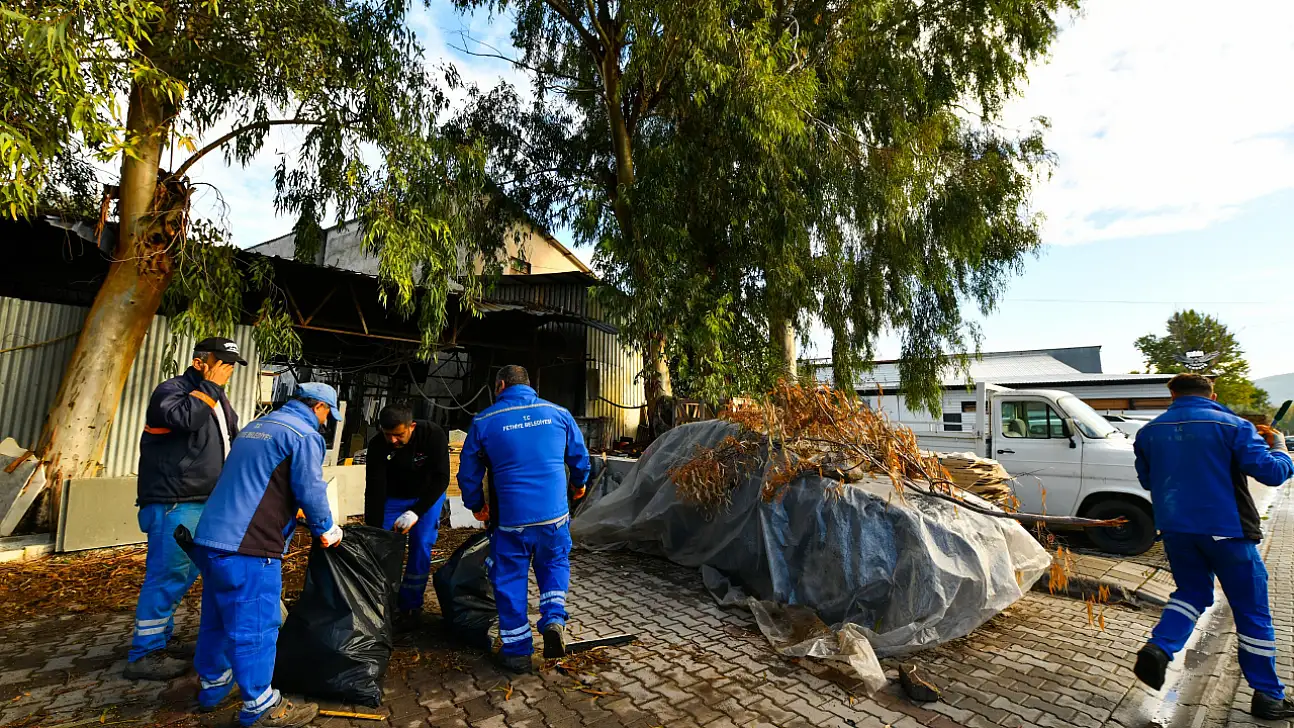 Fethiye Belediyesi Sanayi Bölgesi'nde Temizlik Çalışmalarını Sürdürdü