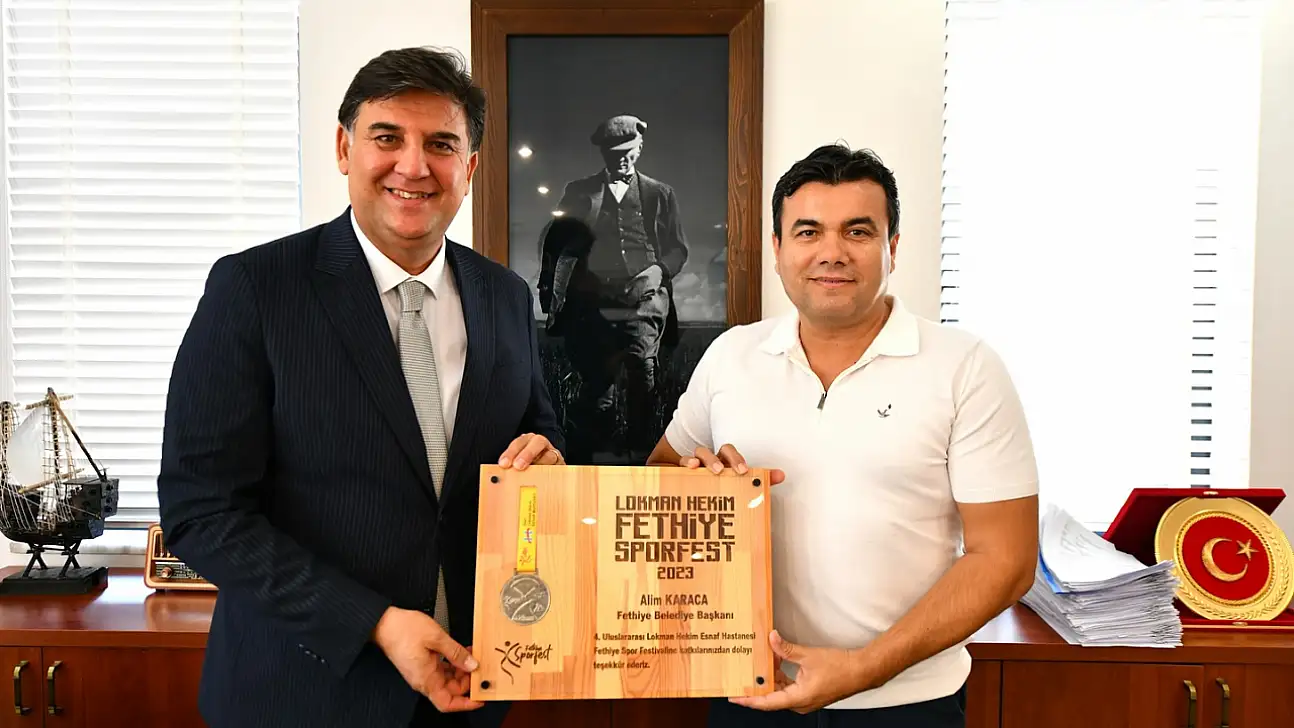 Fethiyespor'dan Başkan Karaca'ya Ziyaret