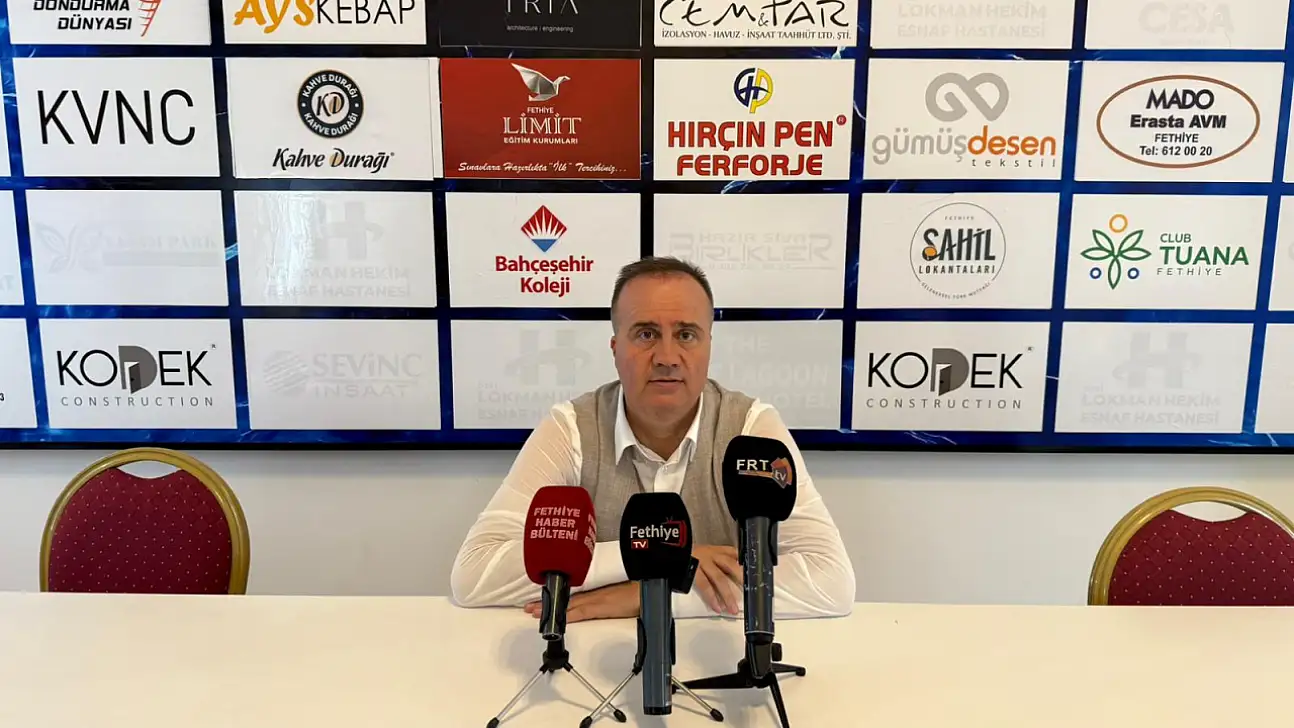 Fethiyespor Teknik Direktörü Dinçel: 'Kazanmak istiyorduk ama olmadı'