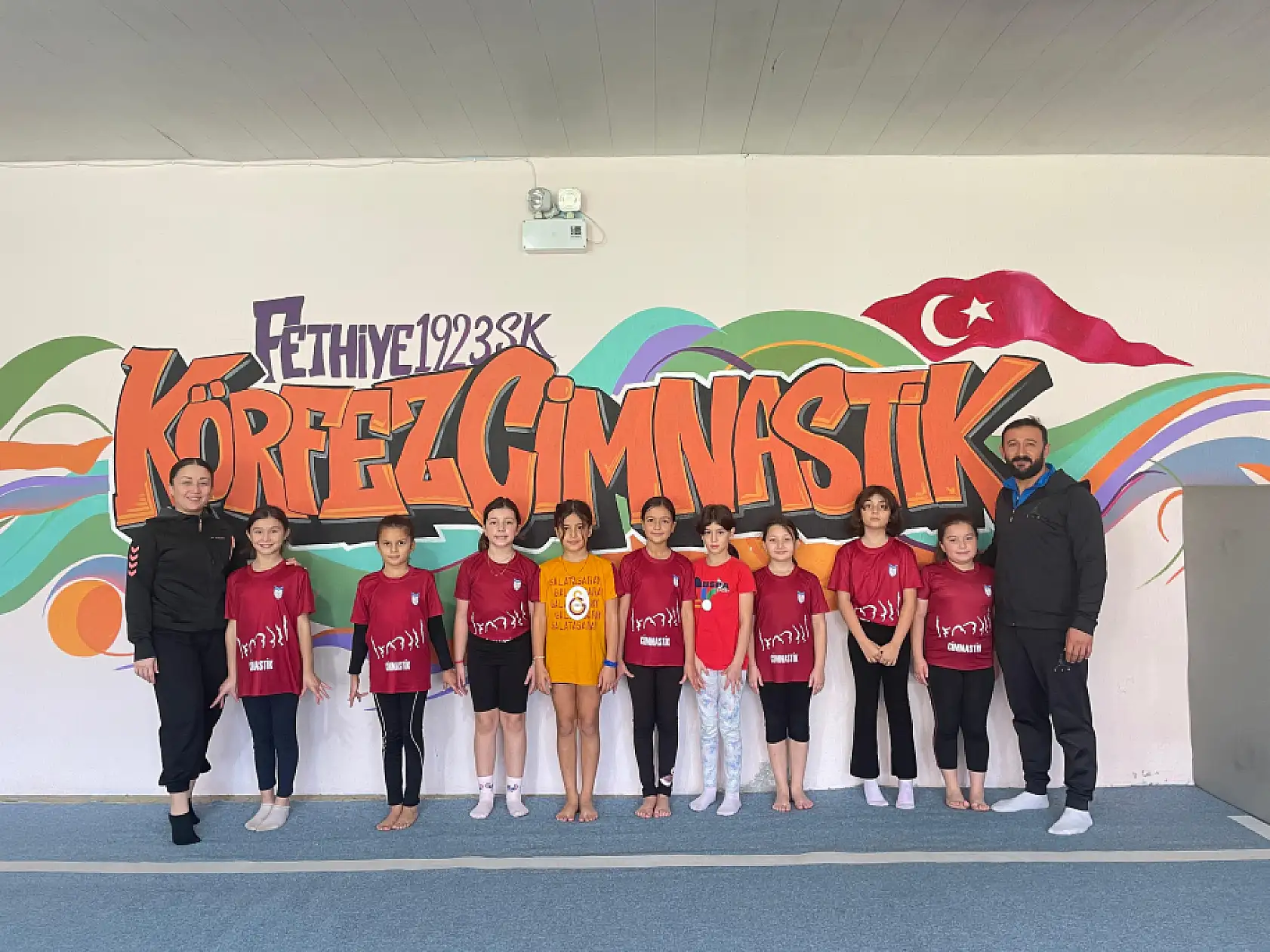 Fethiye'de Cimnastik Antrenörü Uçar, 'Öğrenciler haftada 2 gün spor yapmalı'