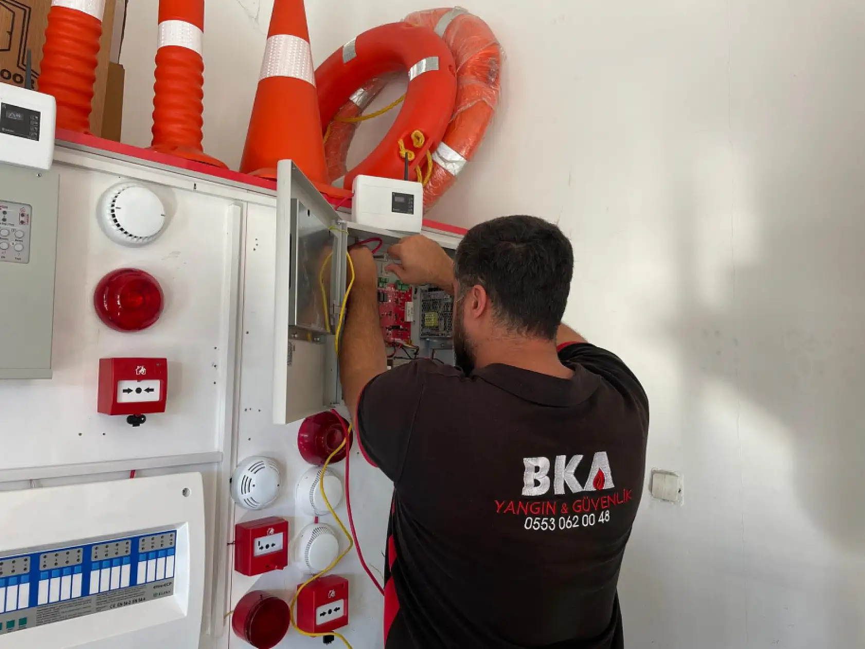 BKA Yangın Güvenlik Sistemleri'nden Fethiye'deki işletmelere destek