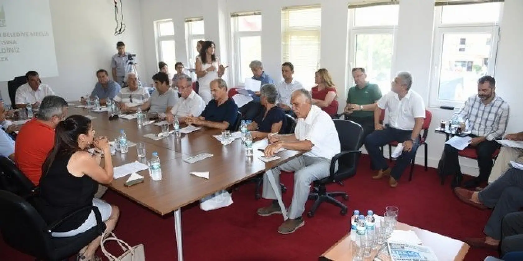 BELEDİYE MECLİSİ GÖCEKTE TOPLANDI