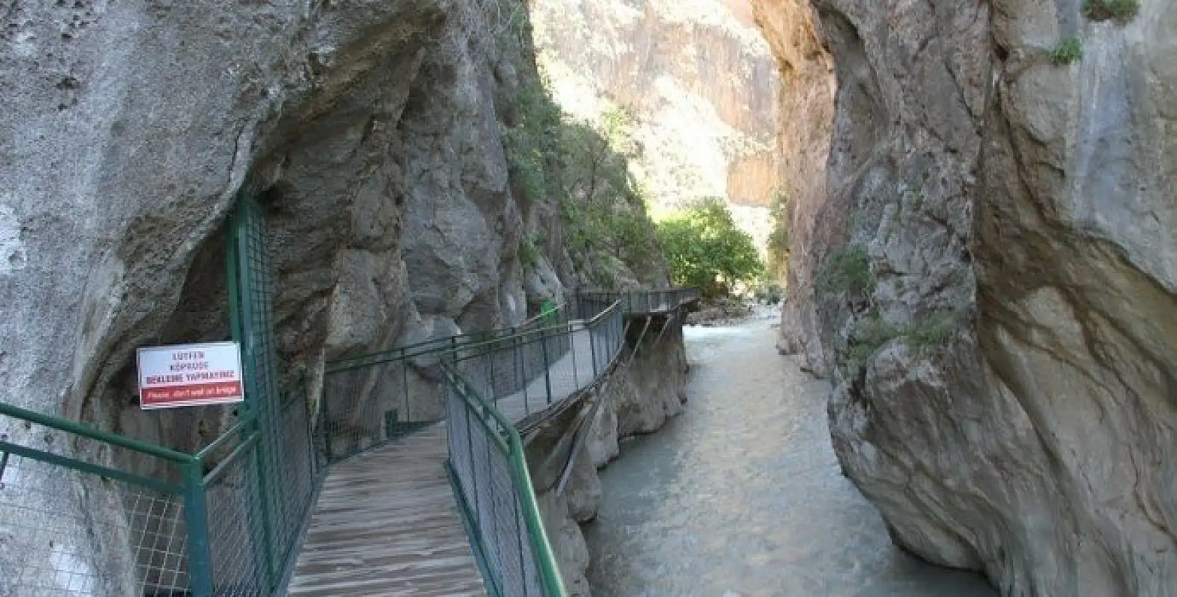 Saklıkent Turizme Hazır