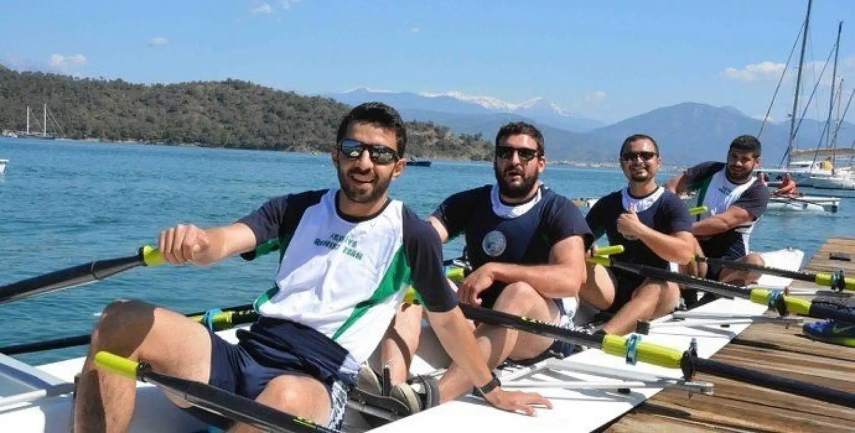 Akdeniz Kupası Kürek Yarışları nefes kesti