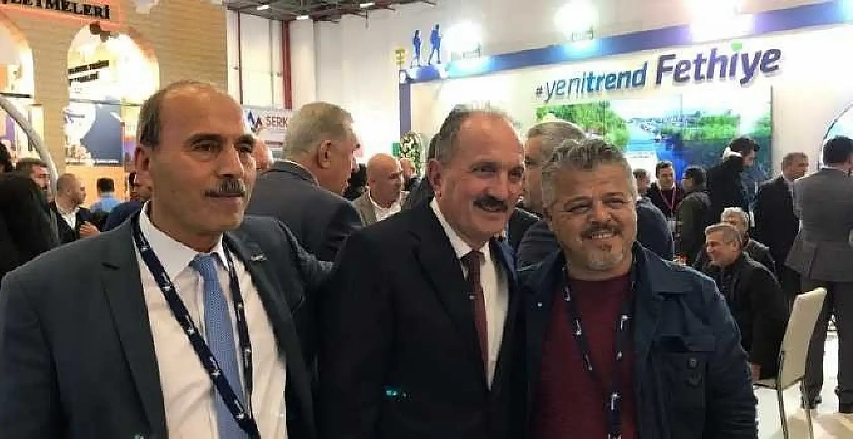 İzmir Fuarı'nda gözler Başkan Saatcı'daydı