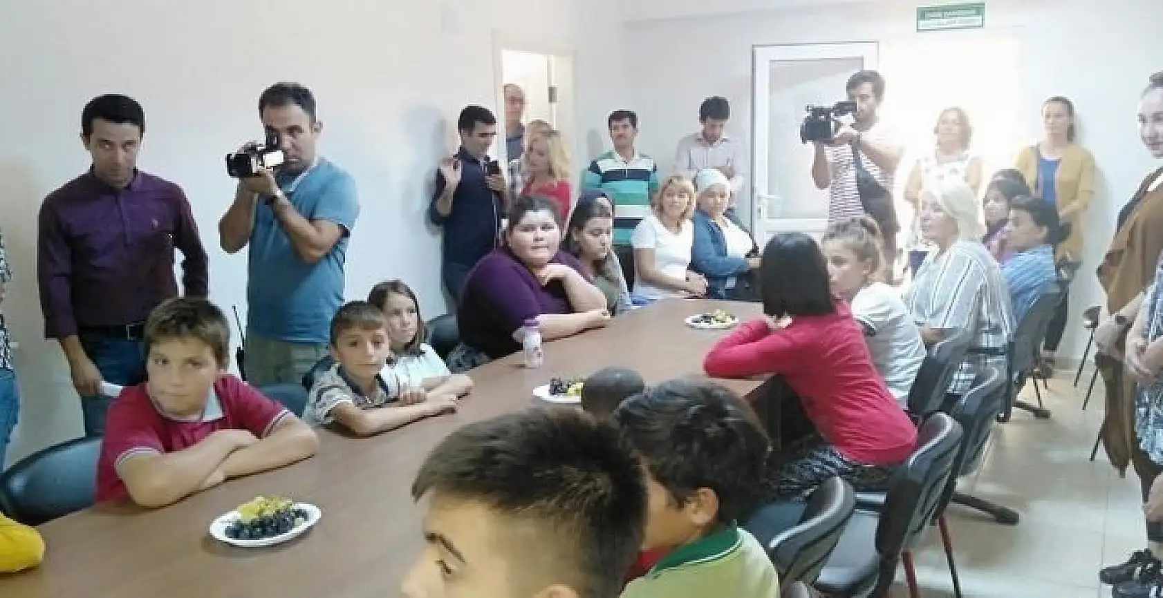 Özel çocukların toprağa dokunma sevinci