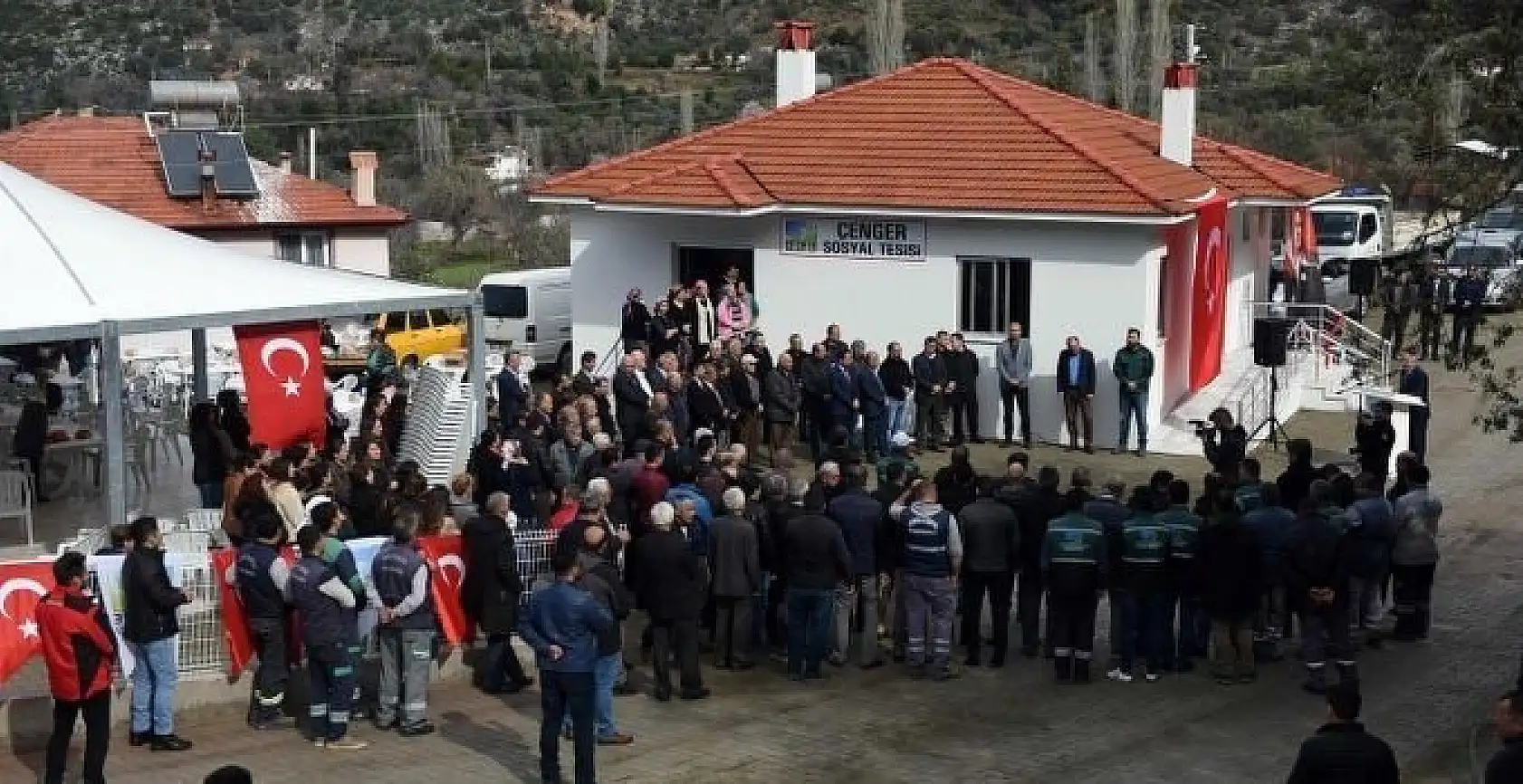 Fethiye Belediyesi, Çenger Sosyal Tesisi'ni hizmete açtı