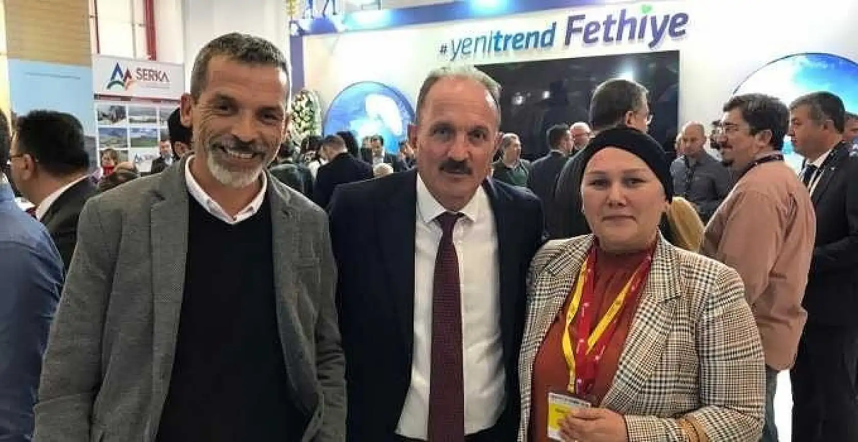 İzmir Fuarı'nda gözler Başkan Saatcı'daydı