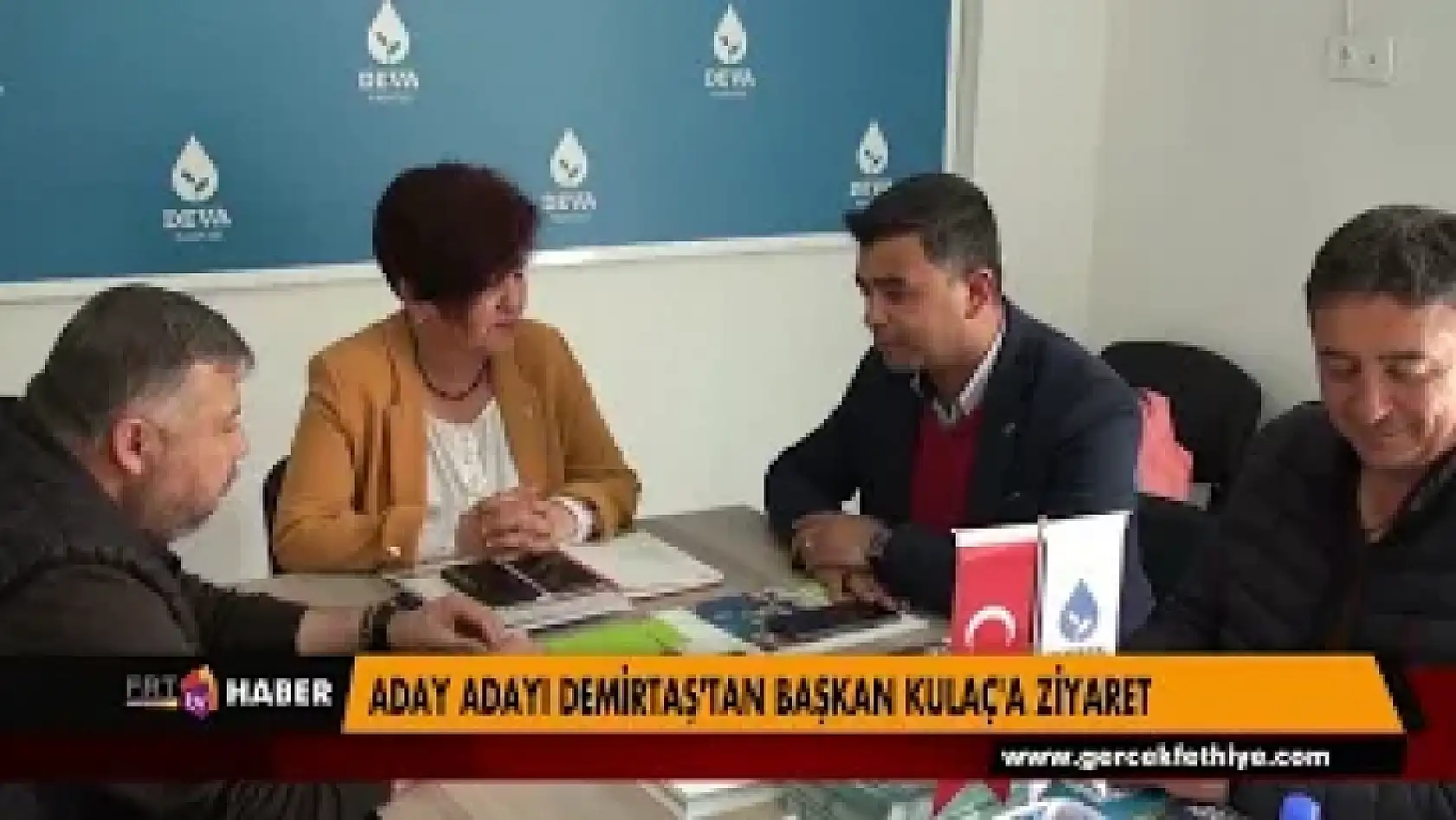 ADAY ADAYI DEMİRTAŞ'TAN BAŞKAN KULAÇ'A ZİYARET