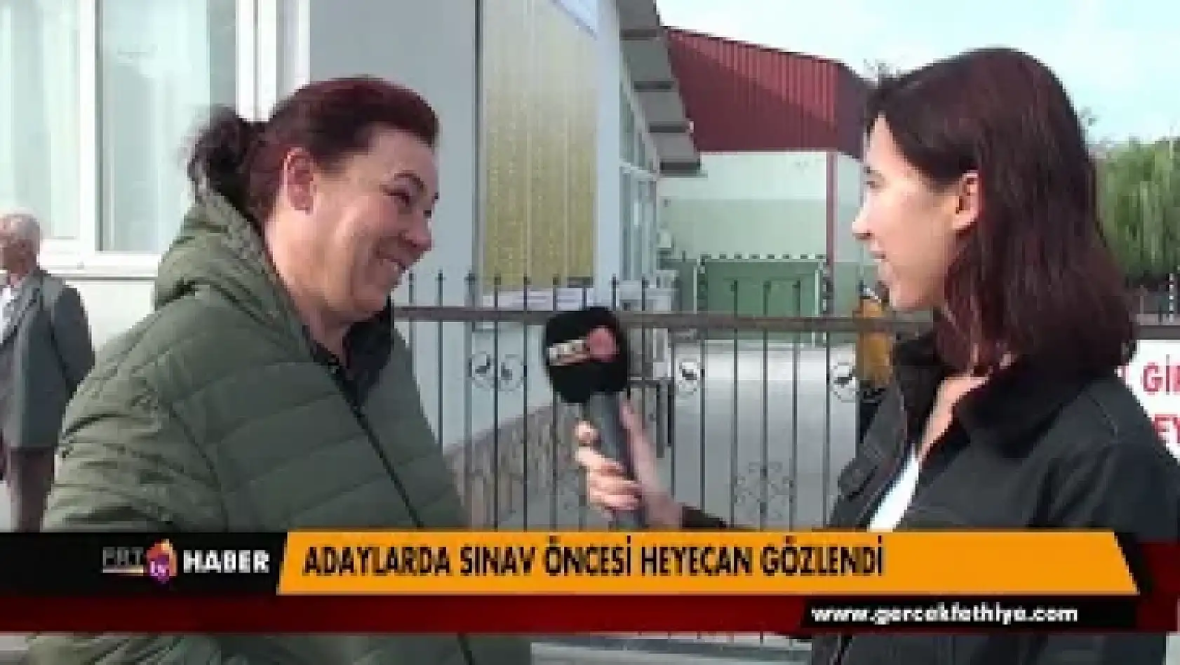 ADAYLARDA SINAV ÖNCESİ HEYECAN GÖZLENDİ